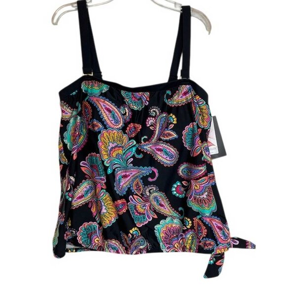 Maxine Other - Maxine Blouson Bandeau Tankini Size 14 (4141)